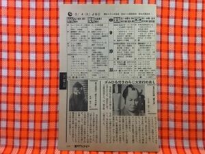 CN21791◆切抜き◇千葉真一萬屋錦之介光丘真理◇影の軍団III・影なき男の影・鬼平犯科帳・霧の朝・ゴムひも付き・出番です・ジュニア大全科