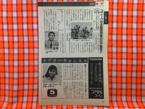 CN21894◆切抜き◇岩崎良美板東英二◇スクールウォーズ・番長たちはマネージャーの加代を襲った！・クイズダービー