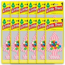 送料無料！Little Trees リトルツリー エアフレッシュナー 12枚セット「BUBBLE GUM バブルガム」消臭 芳香剤 インテリア アメリカン雑貨 車_画像1