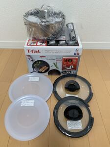 ティファール インジニオネオ IHステンレス T-fal ingenio ソースパン 専用取っ手 バタフライガラスぶた シールリッドセット 送料無料