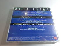 CLEO LAINE 　クレオ・レーン　　WITH THE DUKE ELLINGTON ORCHESTRA　　国内盤_画像2