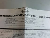 ZOOT SIMES　　　ズート・シムズ　　　THE MODERN ART　　　国内盤_画像4