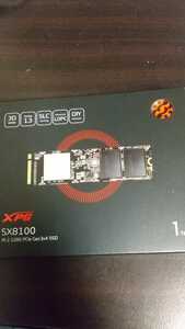 【送料無料】SSD 1TB XPG SX8100 PCIe Gen3x4 M.2 2280 ソリッドステートドライブ