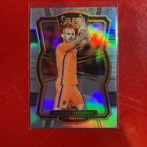 2017-18 Panini Select Wesley Sneijder silver prizm