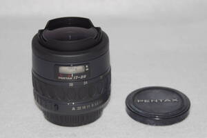 ペンタックス smc PENTAX-F FISH-EYE 1:3.5-4.5 17-28mm レンズ 中古