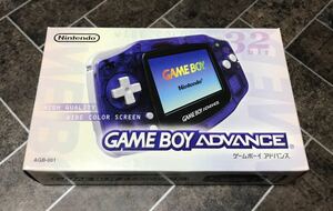 任天堂　ニンテンドーゲームボーイアドバンス Nintendo gameboy advance GBA 本体のみ　トイザらス ミッドナイトブルー 箱付き