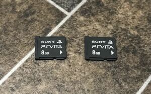 SONY ソニー PS Vita PlayStation Vita メモリーカード 8GB 2個セット