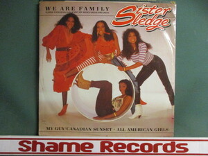 Sister Sledge ： We Are Family 12'' c/w My Guy / Canadian Sunset (( 落札5点で送料無料