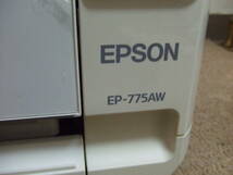 V645　EPSON EP-775AW インクジェットプリンター 中古　本体 ジャンク_画像2