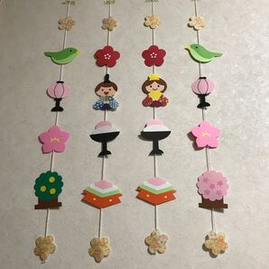 壁面飾り ひなまつり つるし ガーランド