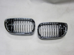 BMW/3 series /E46/ latter term / sedan / Wagon / grill / chrome / black /7220