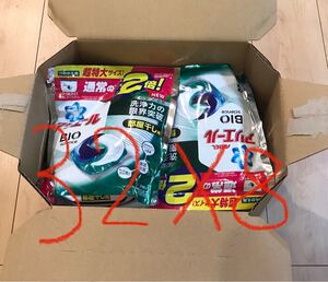 アリエールBIOジェルボール部屋干し用 つめかえ超特大サイズ(32個×8袋セット) その1