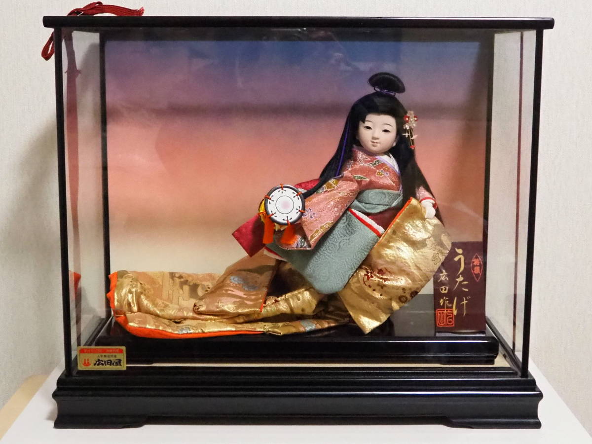 [Guter Zustand / Kostenloser Versand] Sonderauswahl Utage | Hirotaya / Hergestellt von Hirota | Japanische Puppen / Hina-Puppen / Hinamatsuri / Traditionelles Kunsthandwerk / Lokale Puppen / Pfirsichfest / Glasvitrine / Konosu-Puppen, Jahreszeit, Jährliche Veranstaltung, Puppenfest, Hina-Puppe