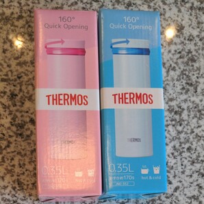 THERMOS　サーモス水筒2つセット（ピンク・水色）