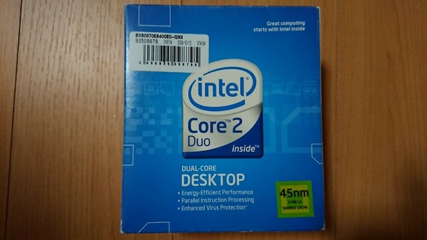 インテル Core 2 Duo E8400 BOX