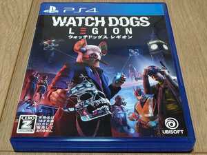 PS4 ウォッチドッグス レギオン 美品 / WDL Watch Dogs Legion PS5版に無料でアップグレード可