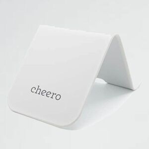 好評 新品 CLIP cheero P-PS CHE-330 ホワイト Plus 万能 クリップ ボ-ド シリコン スマホスタンド タブレットスタンド