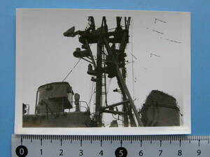 (J41) 写真 古写真 船舶 海上自衛隊 自衛艦 ゆきかぜ 昭和33年4月20日 大阪 護衛艦 軍艦 