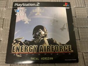 PS2体験版ソフト エナジーエアフォース ENERGY AIRFORCE 非売品 未開封 送料込み PlayStation DEMO DISC プレイステーション SLPM60183