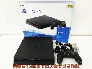 【1円】PS4 本体 セット 500GB ブラック SONY PlayStation4 CUH-2200A 動作確認済 箱 コントローラー DC06-540jy/F4