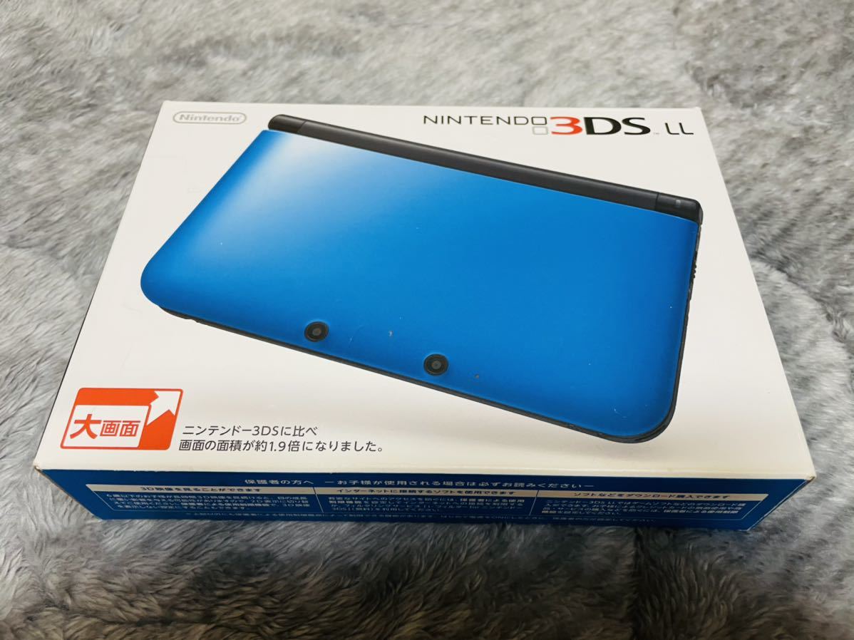 任天堂 ニンテンドー3DS LL ブルー×ブラック オークション比較 - 価格.com