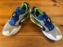 ラスト1点★ PUMA ディスクブレイズ OG 26.0cm US8.0 1993 THE LIST 青 緑 グリーン DISC BLAZE プーマ レトロ ハイテク スニーカー 新品_画像1