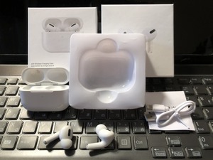 １円～ 送料無料 Pro3 白 Apple AirPods Pro型 新品 完全 ワイヤレス イヤホン 自動ペアリング Bluetooth 5.0 iPhone iPad Mac対応