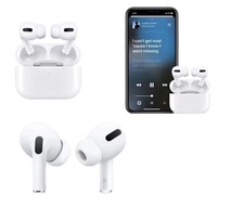 ★数量限定 送料無料★Apple Airpods Pro型 Pro3 白 Bluetooth 5.0 ワイヤレスイヤホン 新品 超高品質 マイク 防水 ノイズキャンセリング_画像4