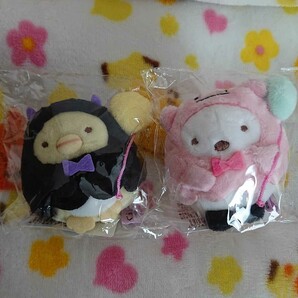 すみっコぐらし てのりぬいぐるみ ハロウィン ぺんぎん? しろくま