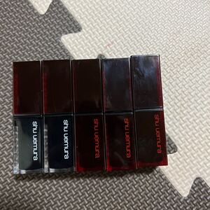 shu uemura 口紅5本