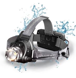 ヘッドライト LED ヘッドランプusb充電式 高輝度CREE T6 人感センサー電池残量指示ランプ 防水仕様 角度調節可能