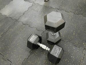 ラバー ヘックス ダンベル 17.5kg × 2個 セット