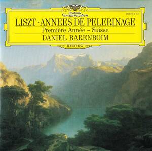 廃盤超希少 初期西独盤 ダニエル・バレンボイム リスト 巡礼の年 第1年 スイス 全曲