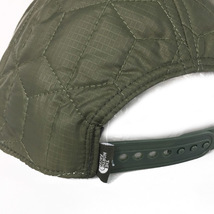 1円～!売切!【正規新品】THE NORTH FACE QUILTED CAP◆キャップ 帽子 キルティング US限定 アウトドア 男女兼用(OS)緑 カーキ 180623-m20_画像5