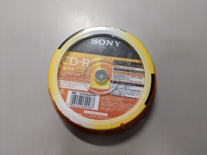 (新品) ソニー データ用 CD-R 1-48倍速 10枚パック 10CDQ80GPWP