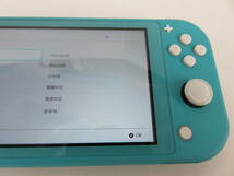 ニンテンドー　スイッチ　ライト　ターコイズ　HDH-S-BAZAA　本体　任天堂　Nintendo　Switch　Lite　　　　　　　　　01　_画像5