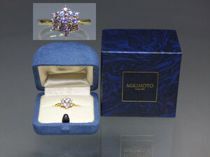 MIKIMOTO　ミキモト　0.68ｃｔ　Ｋ１８　１８金ダイヤモンドリング　本物保証品