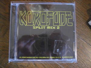 MIXCD KUROFUNE SPRIT MIX 2 -DJ DIRTYKRATES ZEEBRA　DJ CELORY a.k.a. Mr,Beats DJ NOBU 