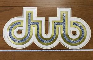 dub Weather Gear Jumbo 45.5cmステッカー ダブ ウエザーギア 特大ステッカー日本未入荷