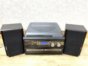 12601*1　TCDR-186WC　CDコピー機能搭載　マルチプレーヤー　レコード・カセット・CD