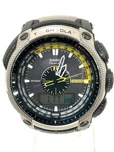 12702*9　稼動　Casio　カシオ　PRO TREK　プロトレック　PRW-5000T　メンズ　腕時計　TOUGH SOLAR
