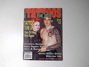 20r◆　Tattoos for Men Vol.4 No.15●刺青タトゥー洋雑誌　Outlow biker Enterprise1997