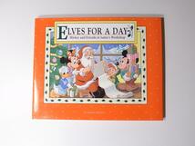 1712 Elves for a Day: Mickey and Friends in Santa's Workshop 1993 Disney Store Collectible -First Edition - First Printing_画像1