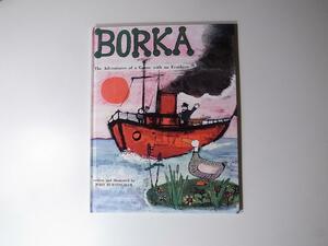 tr1712 海外絵本　BORKA　The　Adventure　of a Goose with no Feathersジョン・バーニンガム