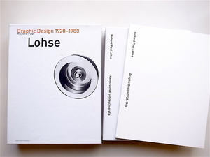 1902　スイス グラフィックデザイン Richard Paul Lohse: Graphic Design from 1928-1988 ［箱入り2冊セット］　