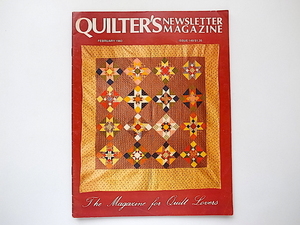 20e◆　QUILTER'S NEWSLETTER MAGAZINE(英語版) 1983年2月号 No.149パッチワーク・キルト雑誌　