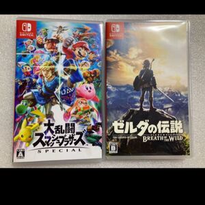 大乱闘スマッシュブラザーズSPECIAL Switchソフト ゼルダの伝説 ブレスオブザワイルド ニンテンドースイッチ