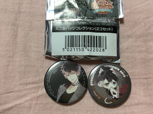 ナンジャ DIABOLIK LOVERS 缶バッジ 2個 無神 ルキ