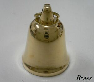  brass made Brass large bell beautiful sound bell [ large size ] pendant . charm ./ brass accessory ALL30%OFF