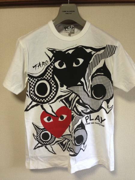 岡本太郎 プレイコムデギャルソン PLAY COMME des GARCONS 半袖Tシャツ Sサイズ Holiday explosion